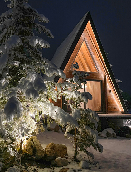 PeaksView front view snow